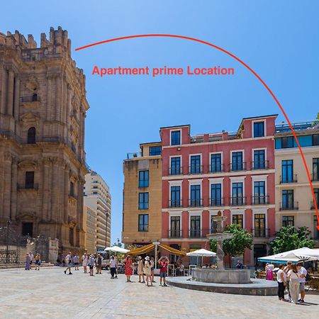 C30 Deluxe Studio With Terrace Into Cathedral Square Daire Málaga Dış mekan fotoğraf